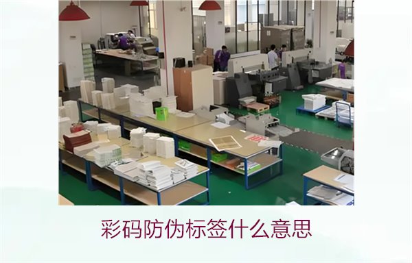 彩碼防偽標(biāo)簽什么意思？解析彩碼標(biāo)簽的防偽原理與應(yīng)用(圖2)